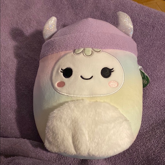 Pastel Plush Toy with Horns - JOSEPHINE - Picture 1 of 3
